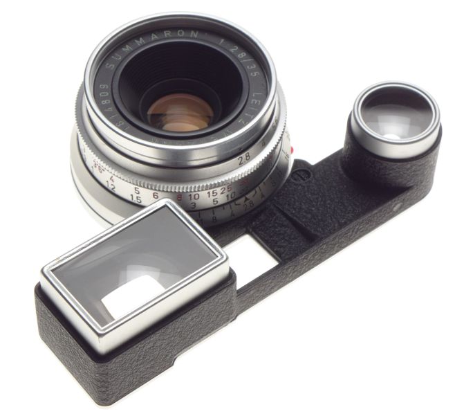 Leica SIMWO-M Germany Summaron 2.8/35 Rare Eyes F=35mm Mint Lens Box Museum Cond