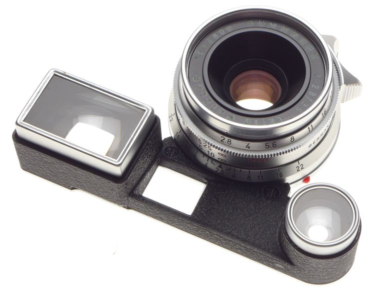 Leica SIMWO-M Germany Summaron 2.8/35 Rare Eyes F=35mm Mint Lens Box Museum Cond
