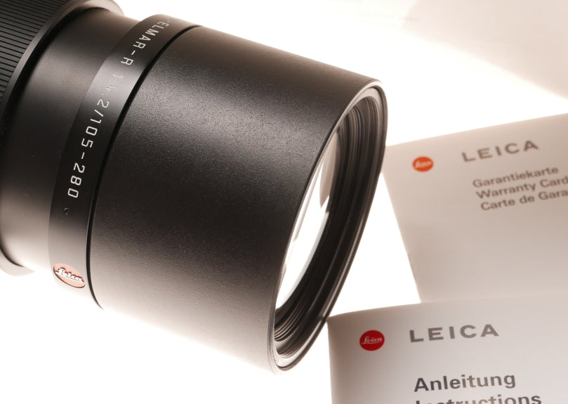 Leica Vario-Elmar-R 1:4.2/105-280 mm ROM Rare Mint zoom lens case box 11268