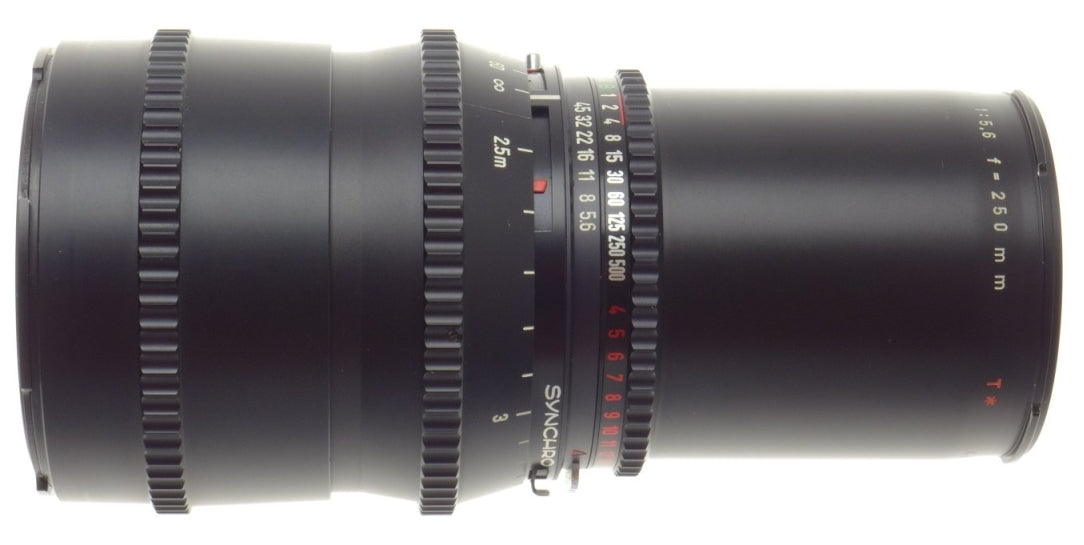 ZEISS SONNAR 1:5.6 f=250mm T* LENS HASSELBLAD 5.6/250 BLACK FITS 500CM V SERIES