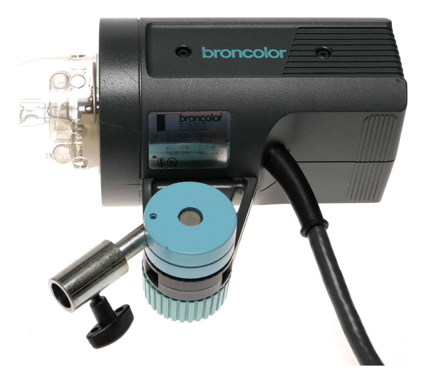Broncolor Pulso 4 Studio Flash Head with Modeling Lamp - View 8