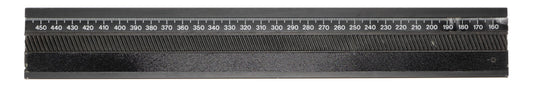 Focusing Rail Track Rack Pinion Scale 450-160mm Black