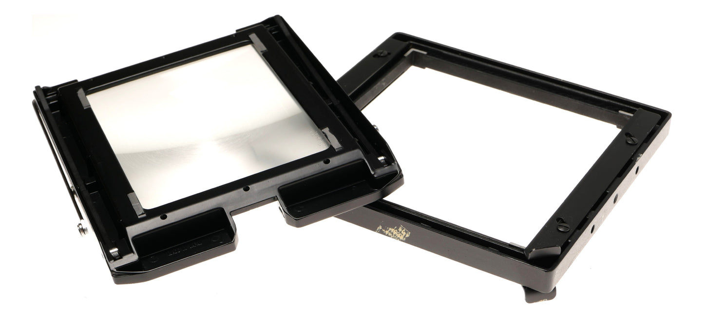 4x5 Large Format Film Holder Pair with Grid Focusing Screen - View 4