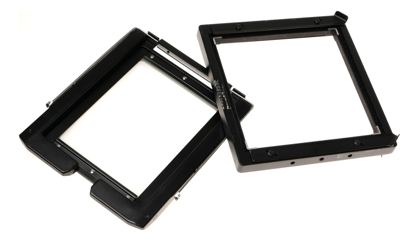 4x5 Large Format Film Holder Pair with Grid Focusing Screen - View 5