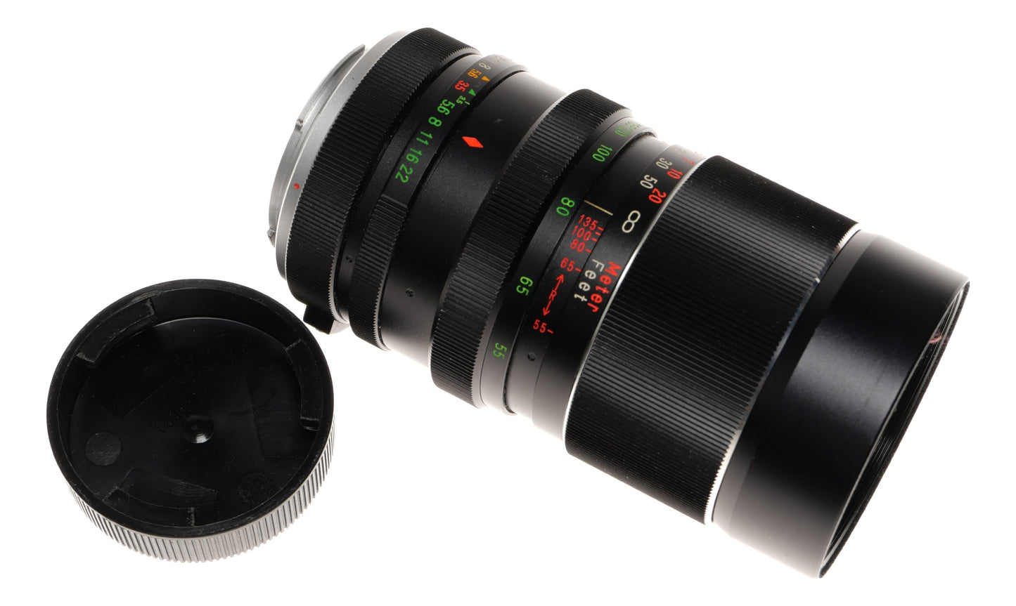 Vivitar 55-135mm f/3.5 Tele-Zoom Auto Lens with Meter - View 2