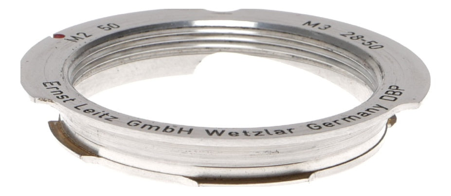 Leica Ernst Leitz Wetzlar M2 M3 28-50 Mount Adapter Ring - View 2