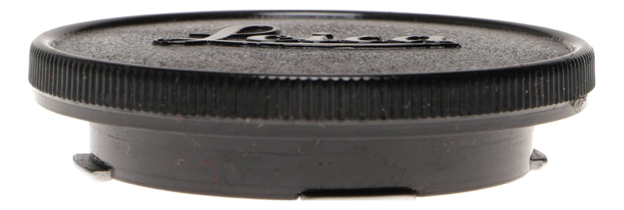 Leica Black Lens Cap Metal Rim Push On Mount - View 2