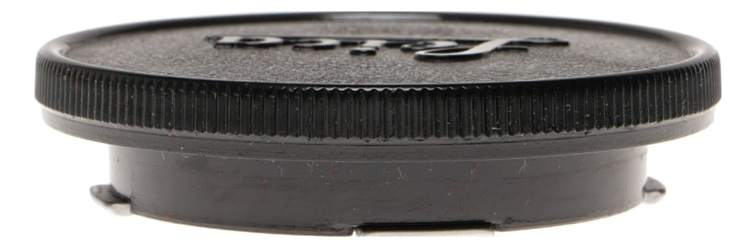 Leica Black Lens Cap Metal Rim Push On Mount - View 3