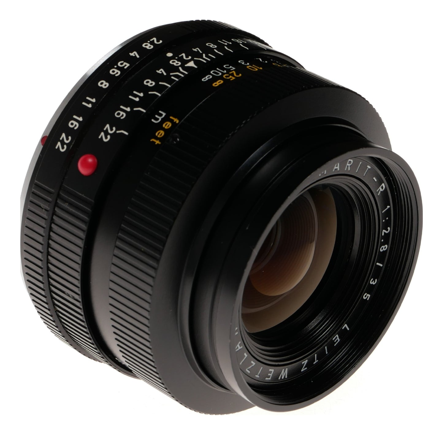 Leica Elmarit-R 35mm f/2.8 Lens Black R Mount - View 4