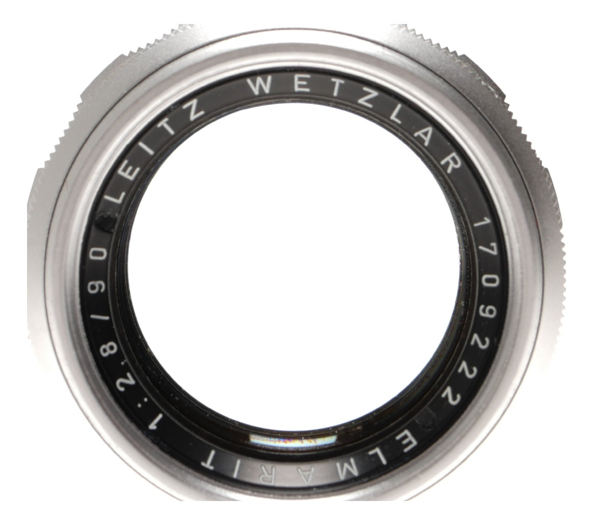 Leica 90mm f/2.8 Elmarit M Mount Lens with Adapter Ring - View 2