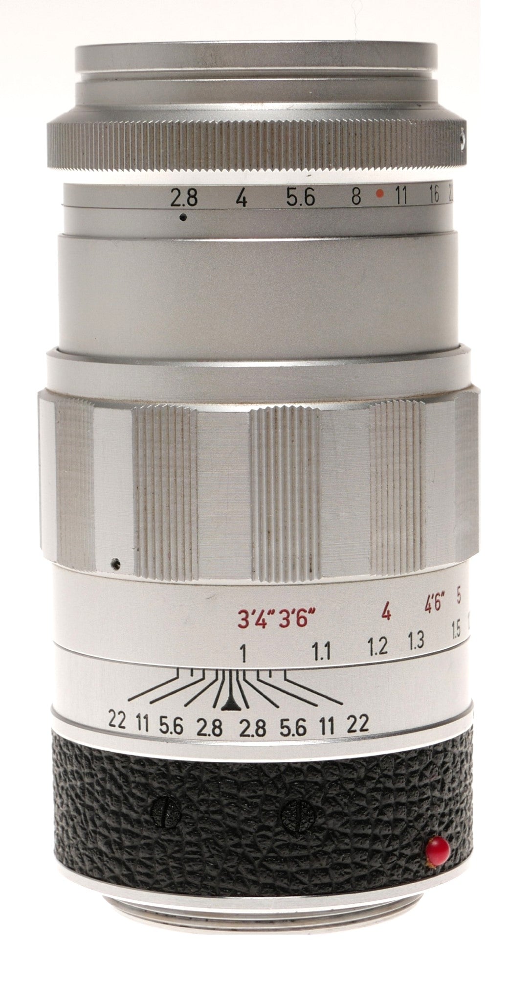 Leica 90mm f/2.8 Elmarit M Mount Lens with Adapter Ring - View 3