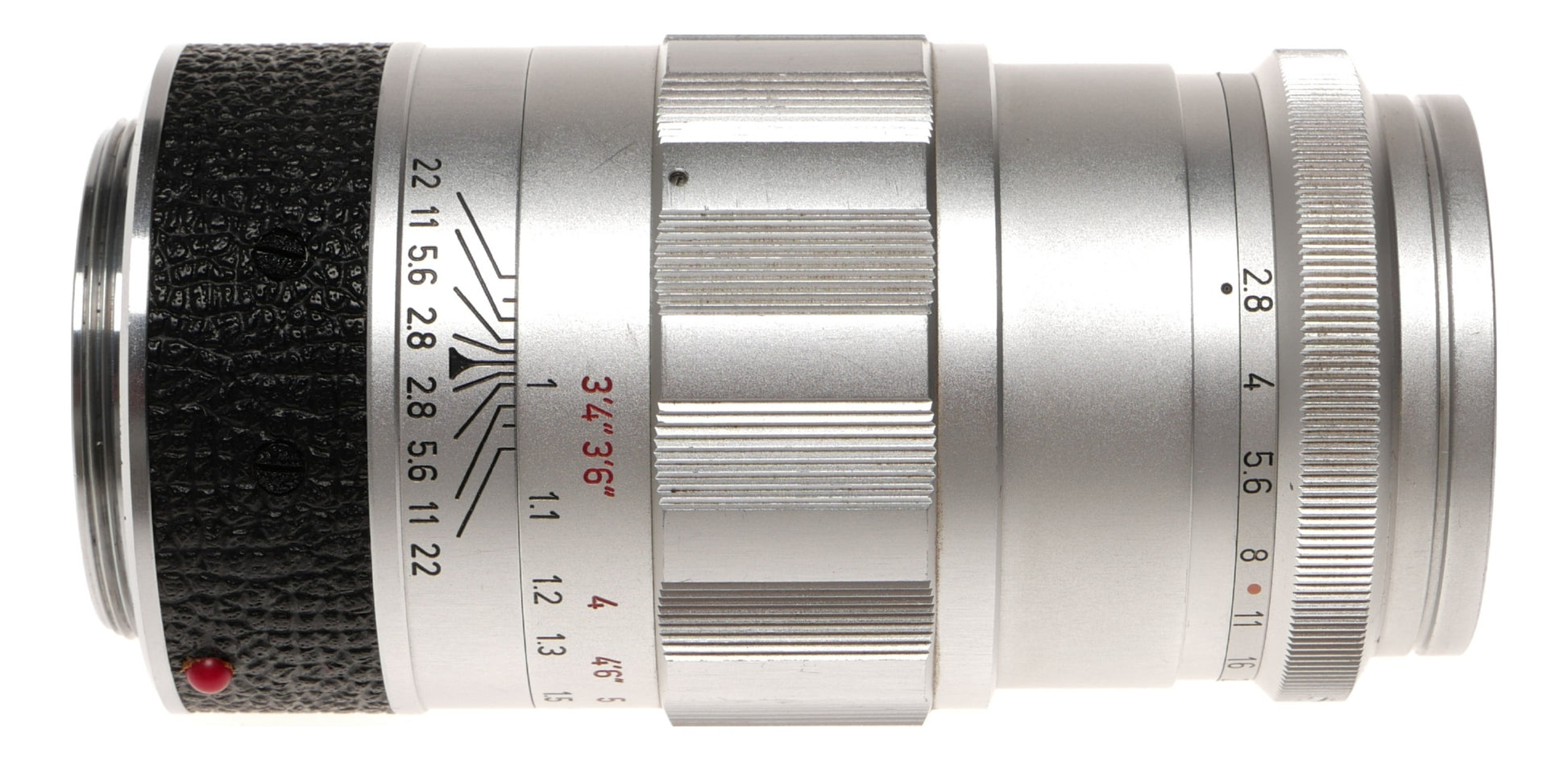 Leica 90mm f/2.8 Elmarit M Mount Lens with Adapter Ring - View 6