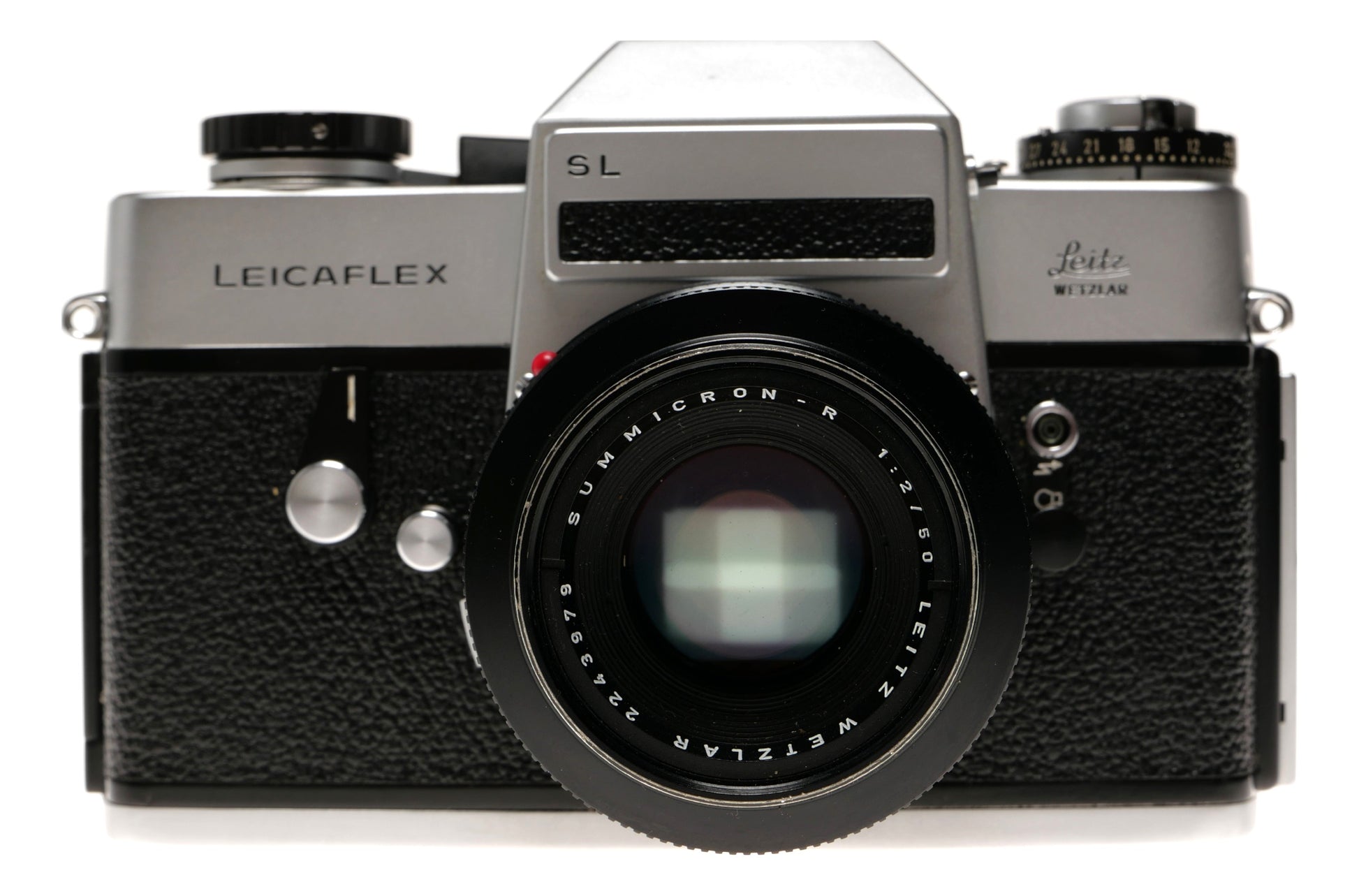 Leica Leicaflex SL 35mm SLR Film Camera with Summicron-R 50mm - View 2