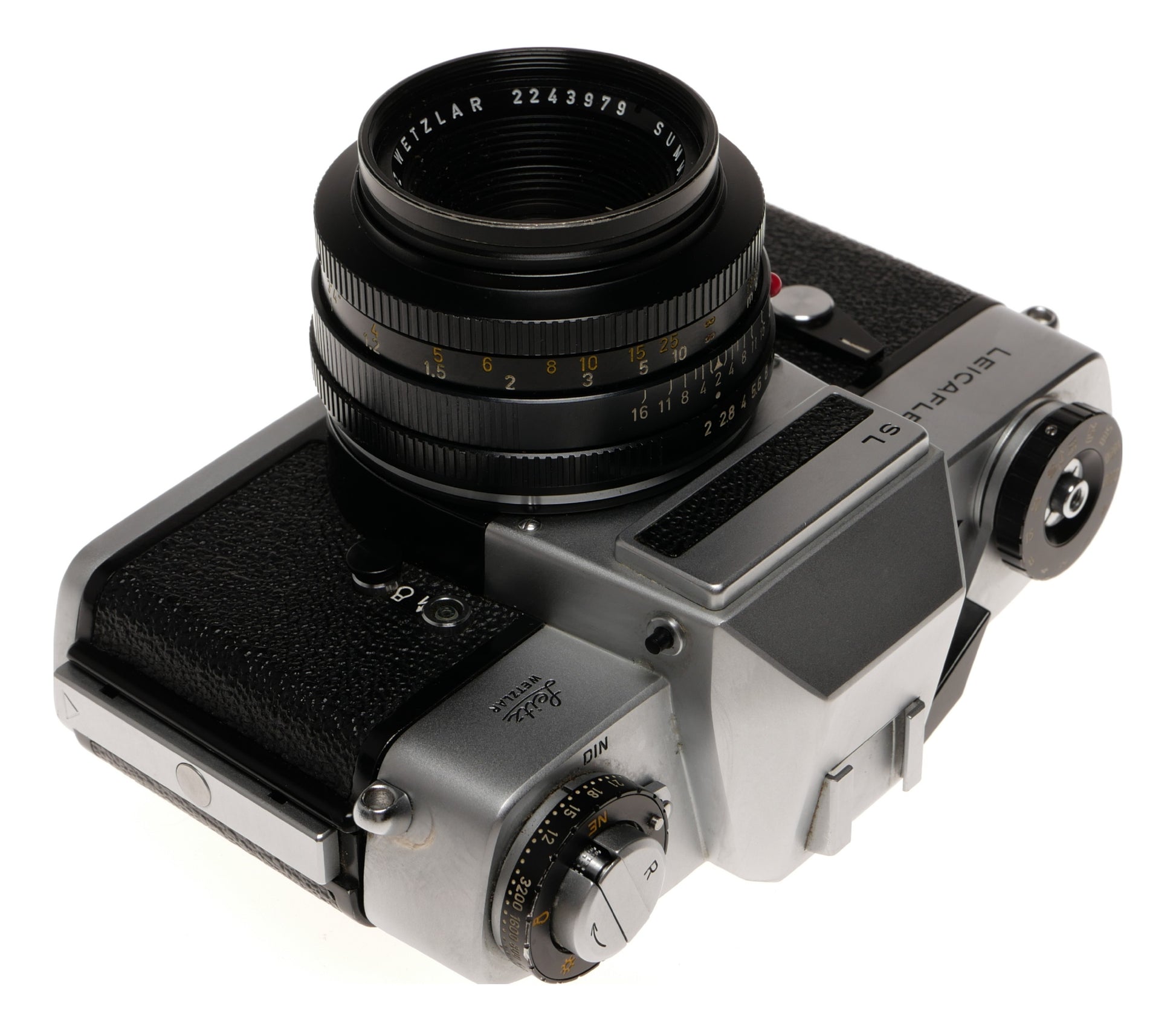 Leica Leicaflex SL 35mm SLR Film Camera with Summicron-R 50mm - View 3