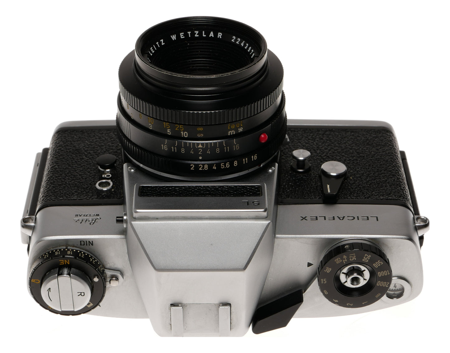 Leica Leicaflex SL 35mm SLR Film Camera with Summicron-R 50mm - View 4