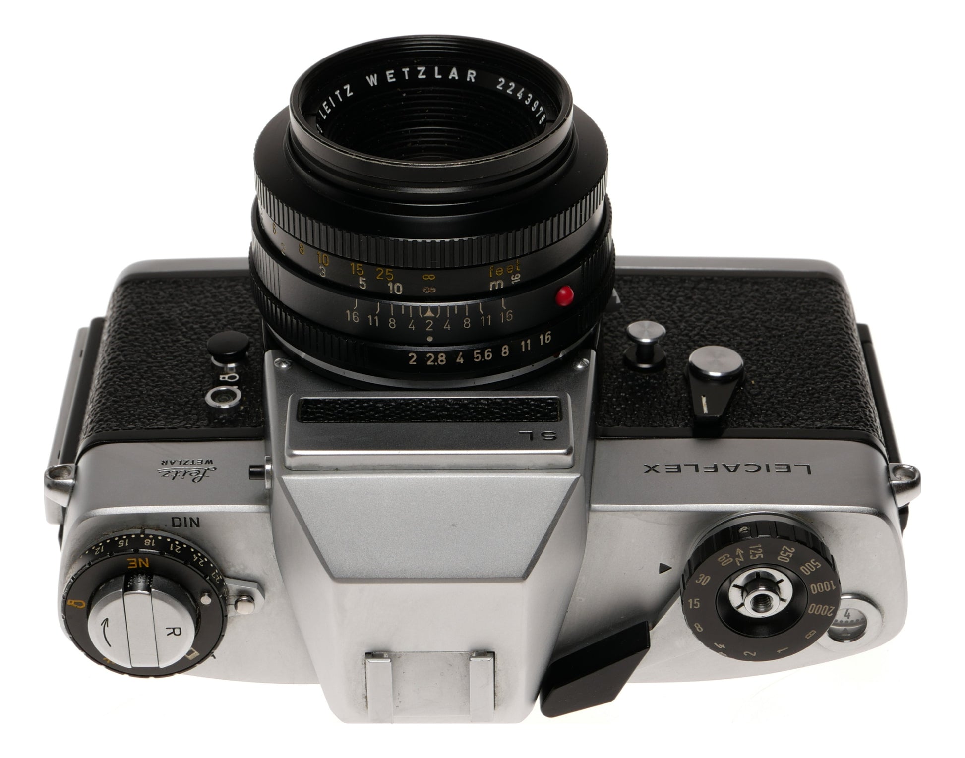 Leica Leicaflex SL 35mm SLR Film Camera with Summicron-R 50mm - View 4