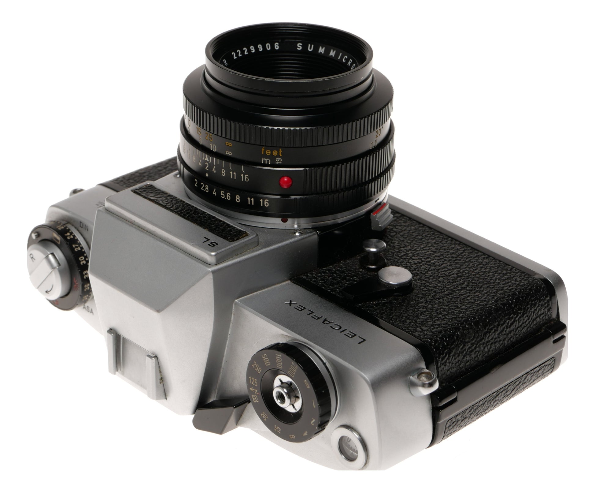 Leicaflex SL 35mm SLR with Summicron-R 50mm f/2 Lens - View 4