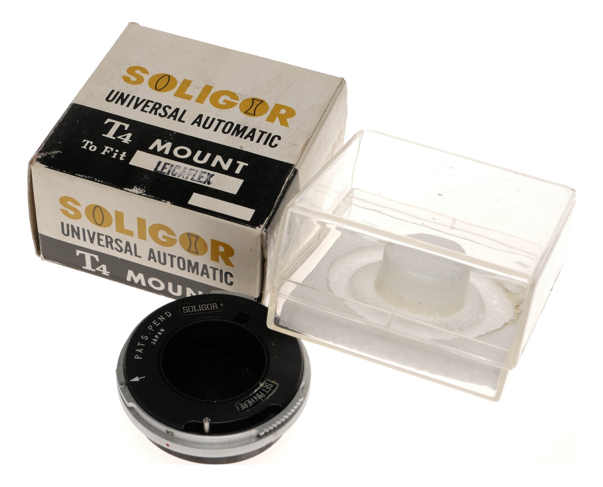 Soligor T4 Mount Adapter for Leicaflex SLR Camera