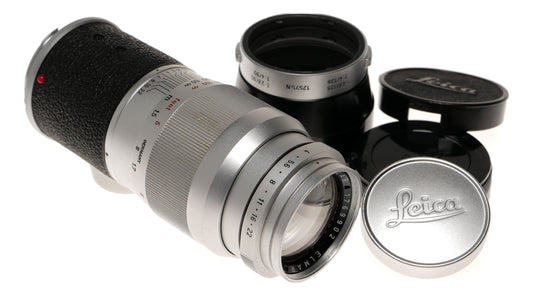 Leica Elmar 135mm f/4 Lens Leitz Wetzlar Germany