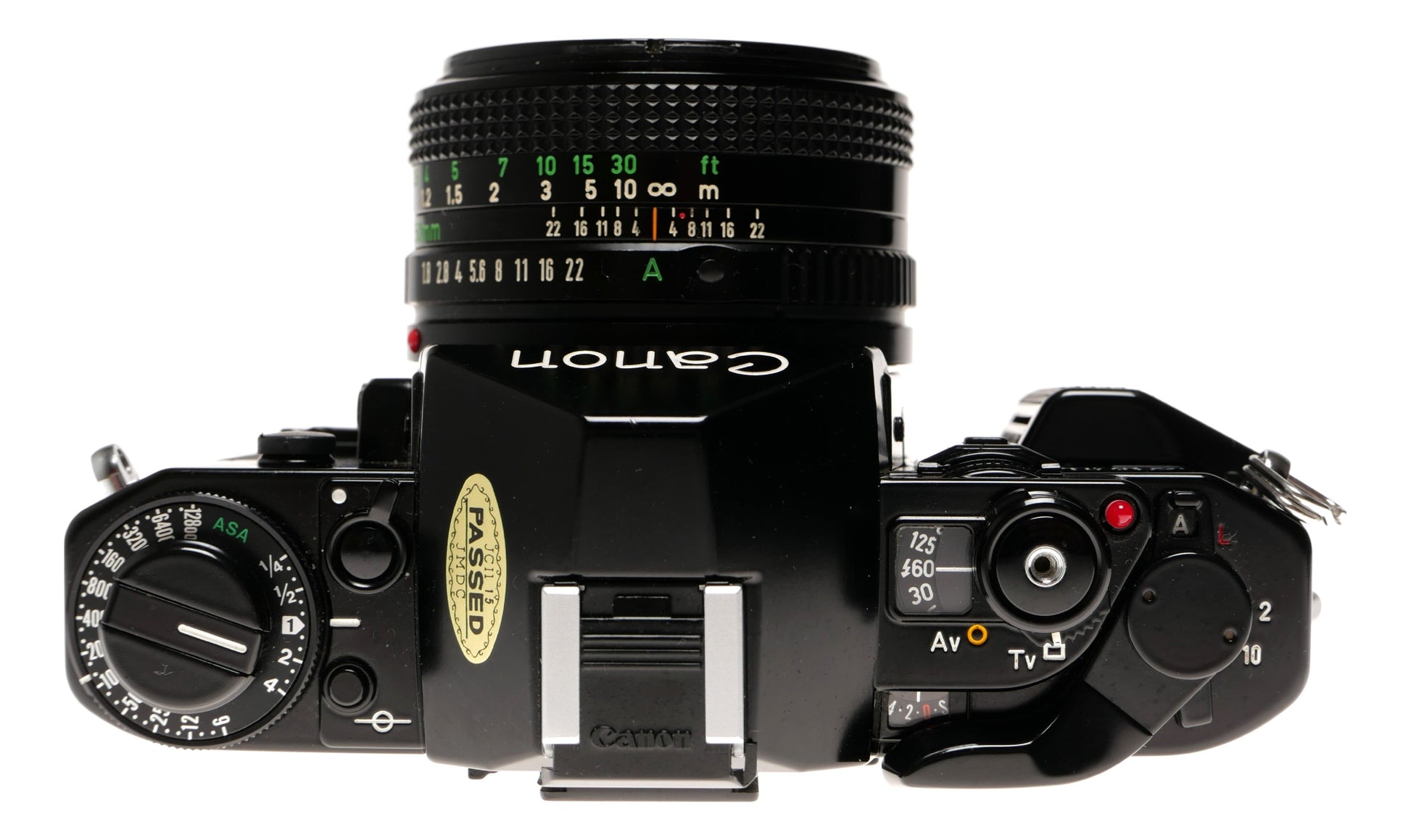Canon A-1 35mm SLR Film Camera with FD 50mm f/1.8 Lens - View 4