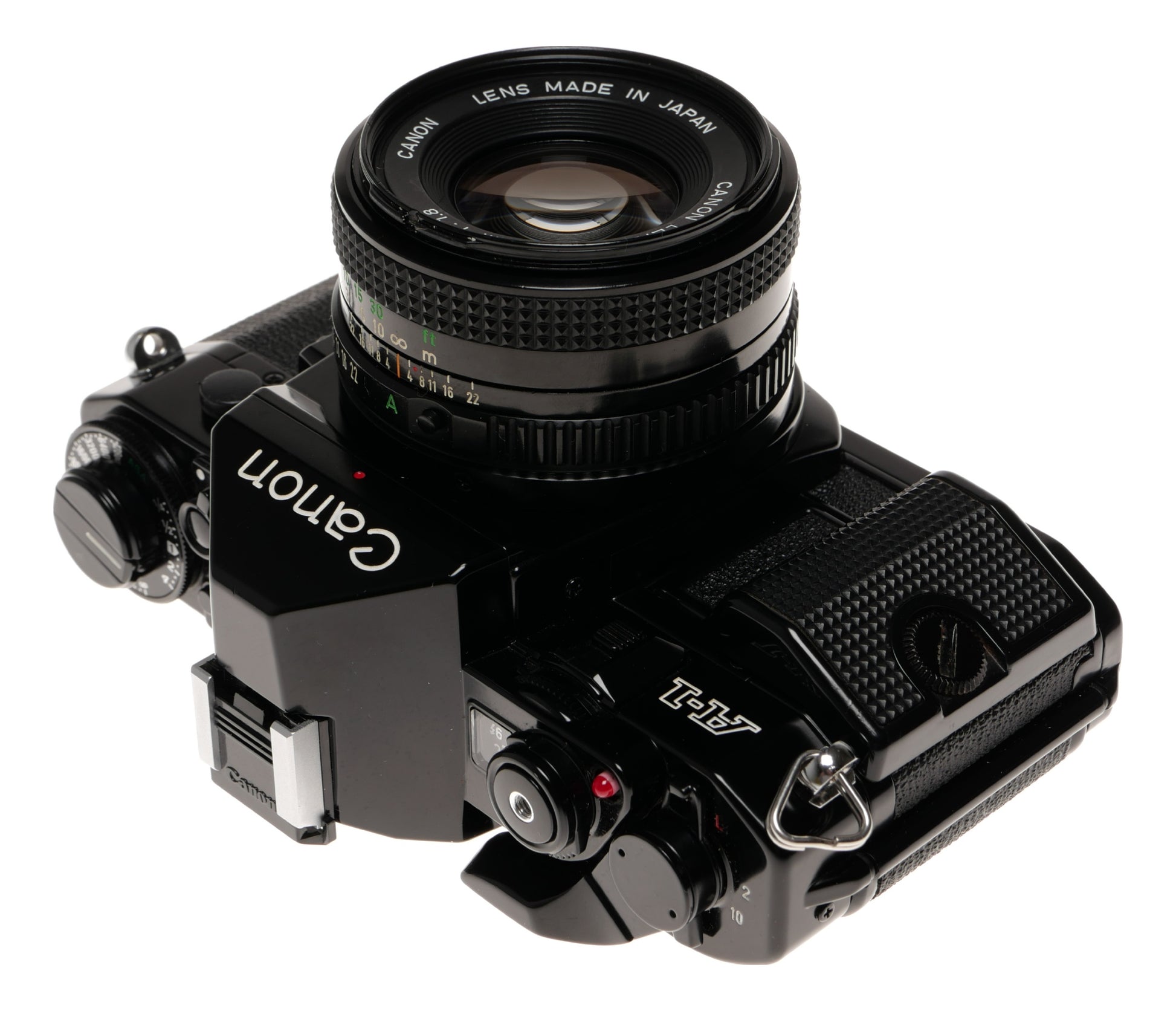 Canon A-1 35mm SLR Film Camera with FD 50mm f/1.8 Lens - View 5