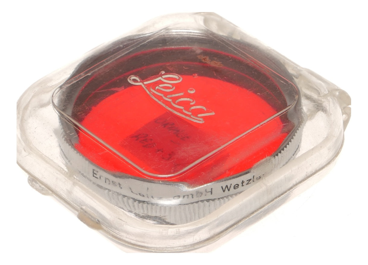 Leica Red R and Orange Or Filters with Leitz Case Germany - View 11