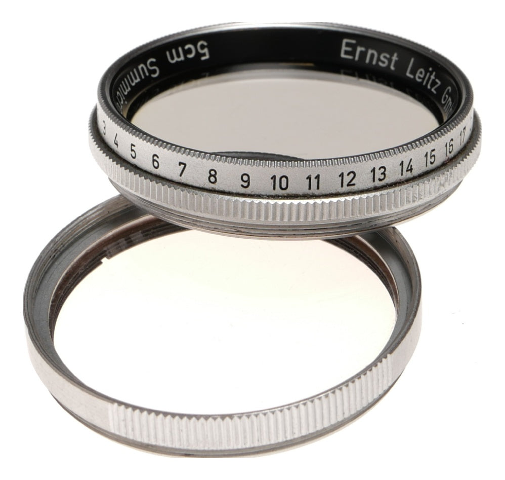 Leica Summicron 5cm f/2 Lens Ernst Leitz Wetzlar Germany - View 5