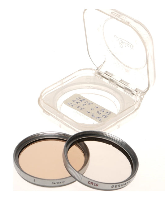 Leica Ernst Leitz Wetzlar CR 1.5 Filters Pair Germany