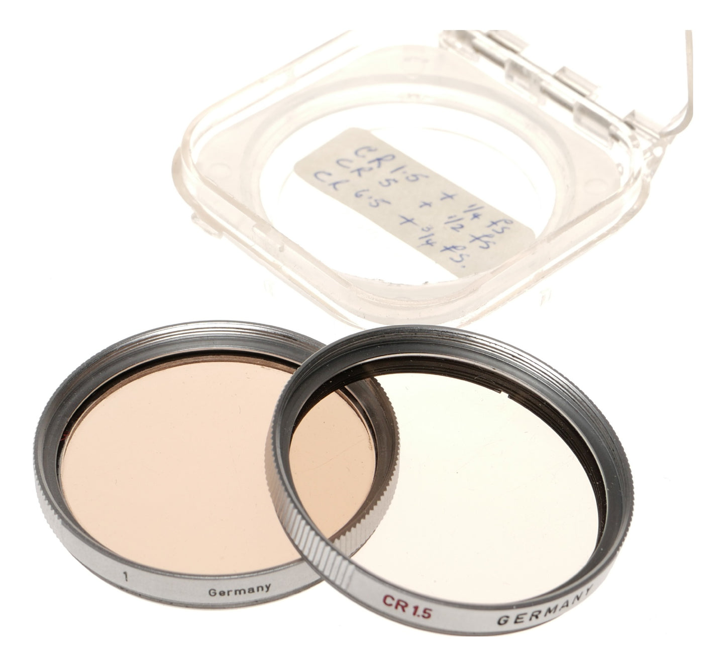 Leica Ernst Leitz Wetzlar CR 1.5 Filters Pair Germany - View 2