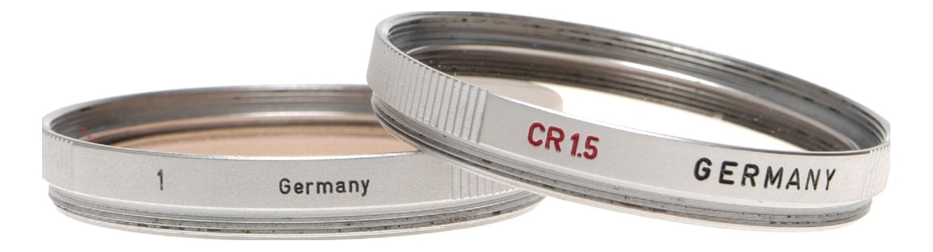 Leica Ernst Leitz Wetzlar CR 1.5 Filters Pair Germany - View 3
