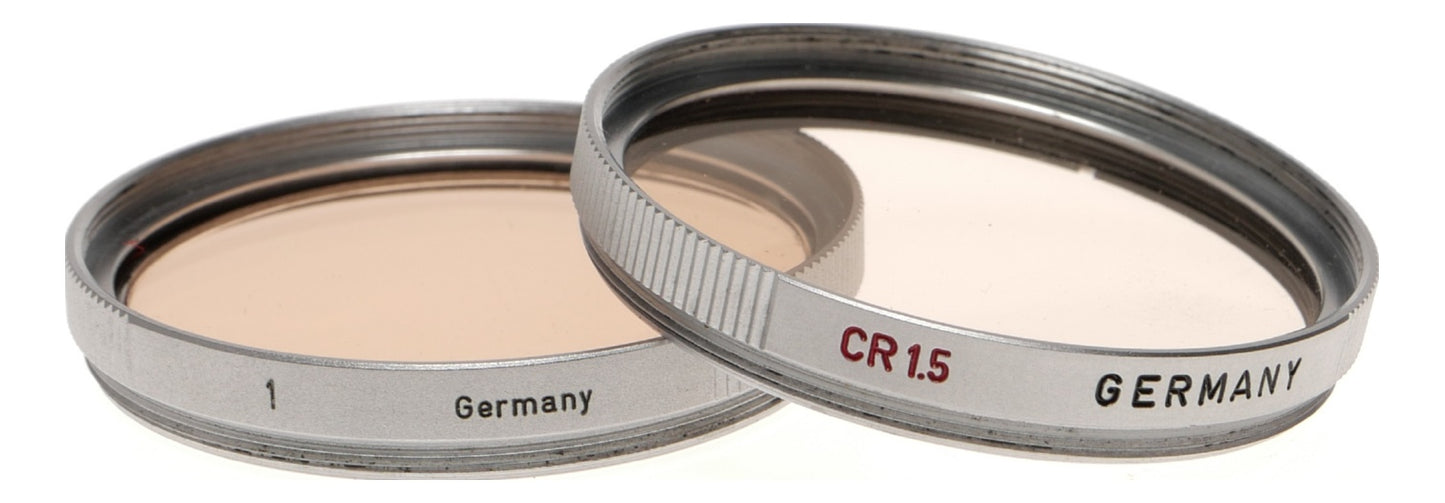 Leica Ernst Leitz Wetzlar CR 1.5 Filters Pair Germany - View 7