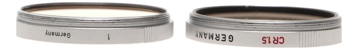 Leica Ernst Leitz Wetzlar CR 1.5 Filters Pair Germany - View 9