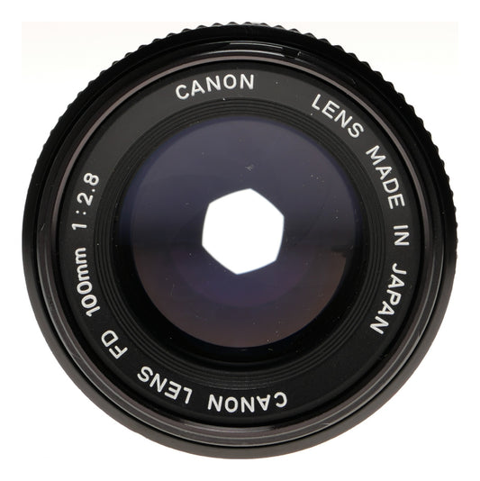 Canon FD 100mm f/2.8 Prime Lens for FD Mount Cameras - View 2