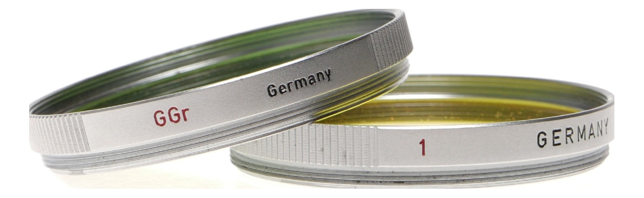 Leica Ernst Leitz GGr 1 Yellow Green Filters Set Germany - View 3