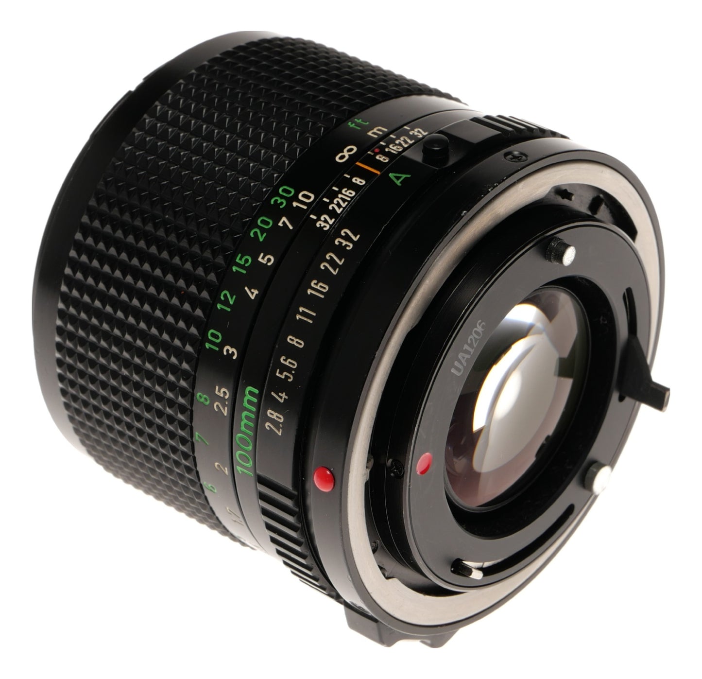 Canon FD 100mm f/2.8 Prime Lens for FD Mount Cameras - View 3