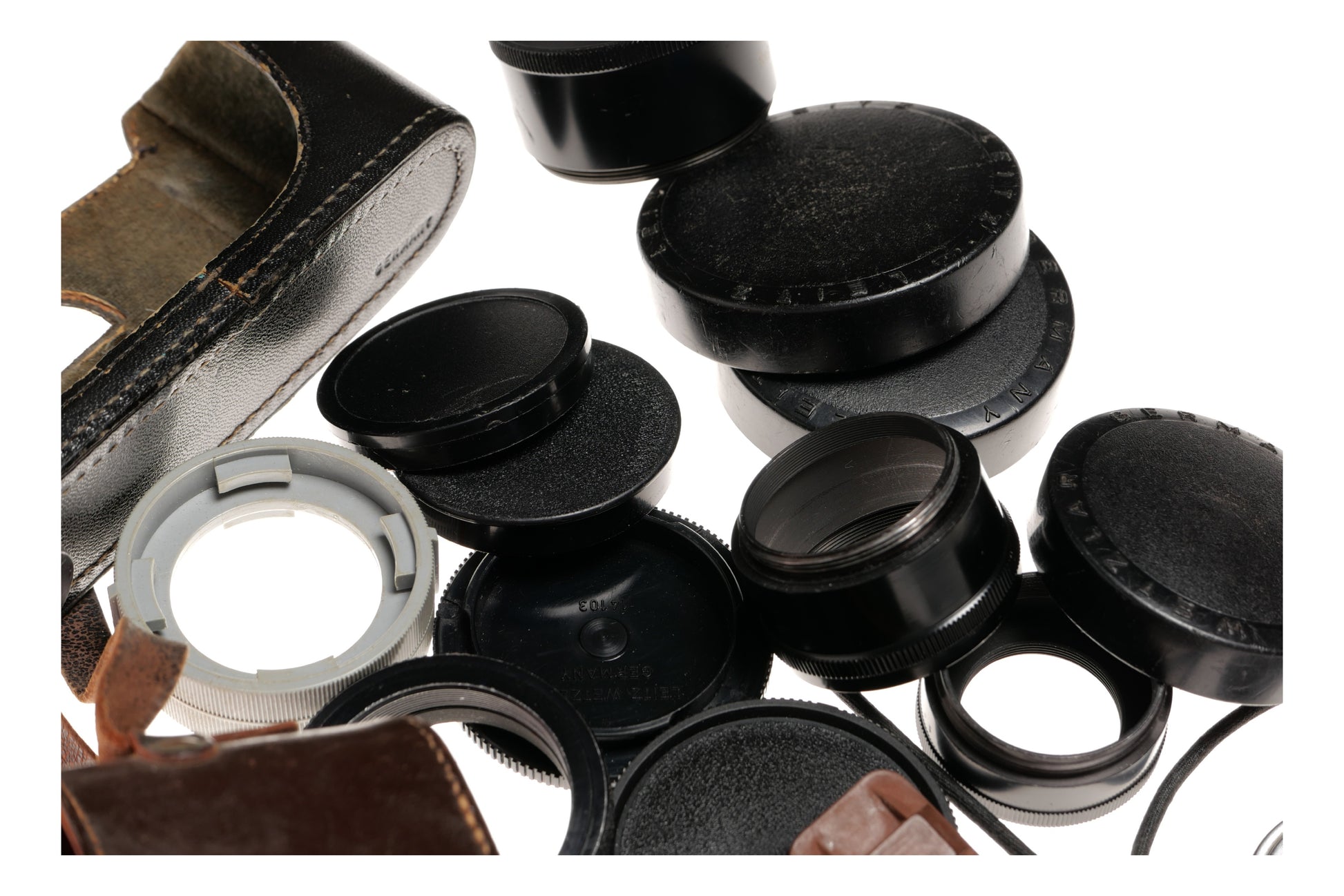 Leica M3 Repro Accessories Set Cases Caps Adapters Filters - View 9