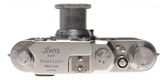Leica IIIf Elmar 50mm f/3.5 Rangefinder Film Camera - View 6