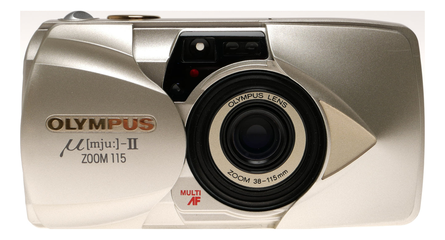 Olympus μ[mju:]-II Zoom 115 35mm All-Weather Compact Camera - View 2