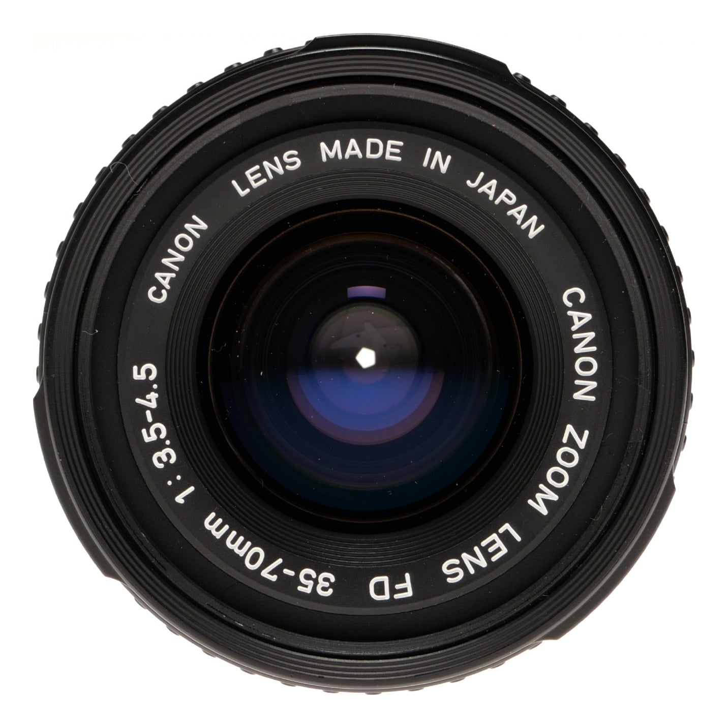 Canon FD 35-70mm f/3.5-4.5 Zoom Lens Made in Japan - View 2