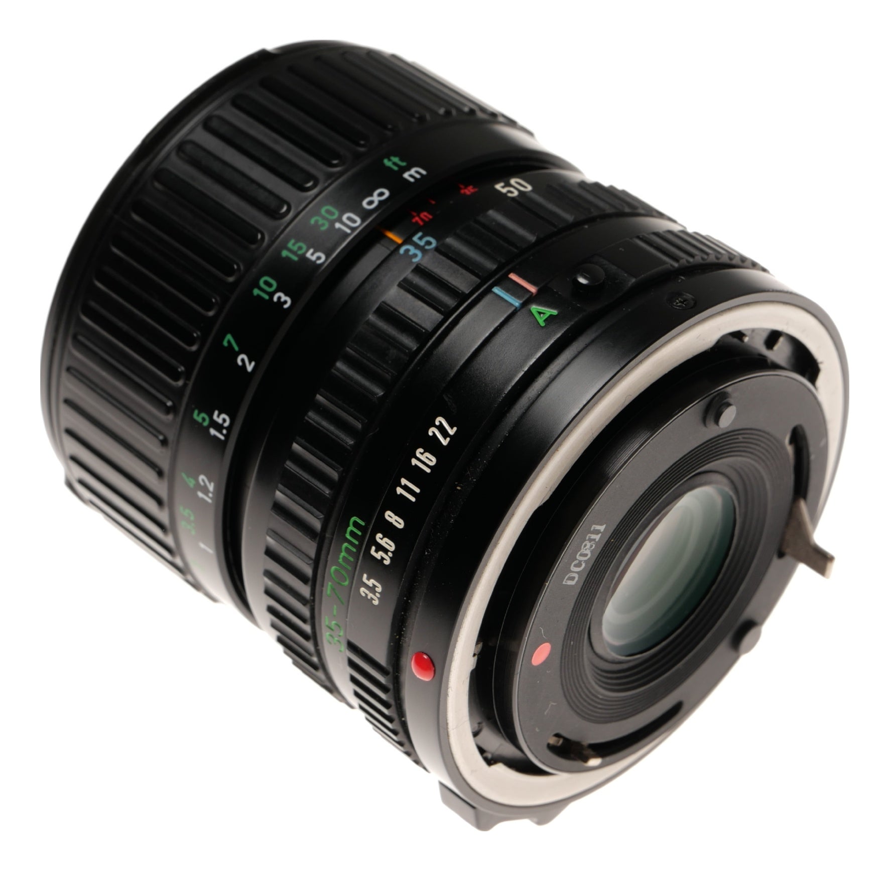 Canon FD 35-70mm f/3.5-4.5 Zoom Lens Made in Japan - View 4