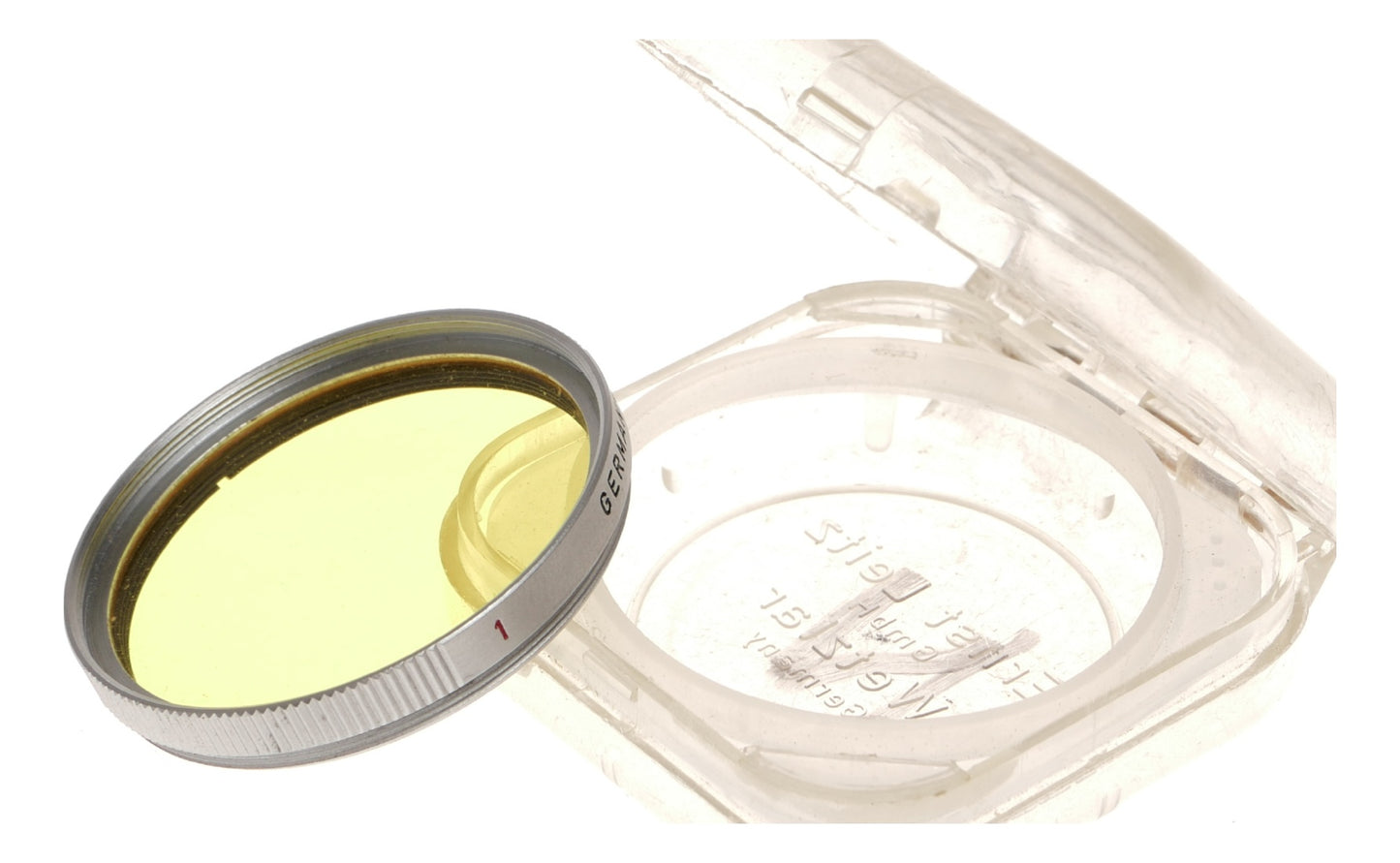 Leica Ernst Leitz Wetzlar Yellow Filter 1 Germany Screw