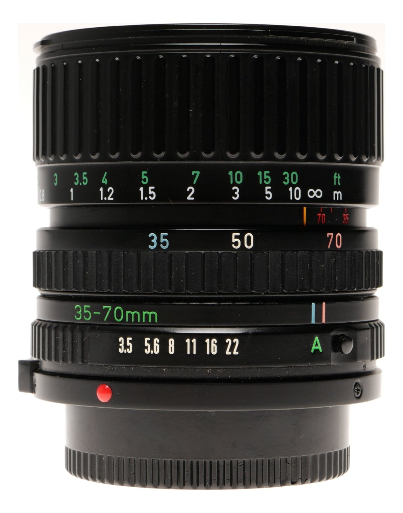 Canon FD 35-70mm f/3.5-4.5 Zoom Lens Made in Japan - View 7