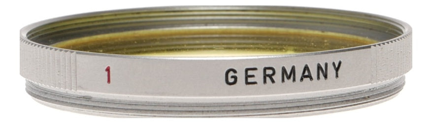 Leica Ernst Leitz Wetzlar Yellow Filter 1 Germany Screw - View 2