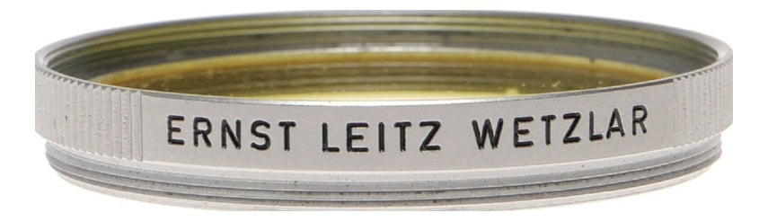 Leica Ernst Leitz Wetzlar Yellow Filter 1 Germany Screw - View 3