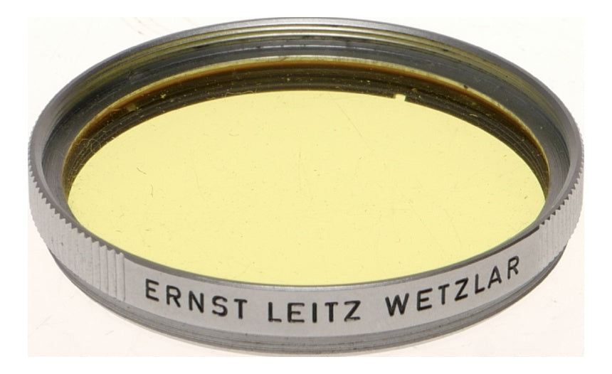 Leica Ernst Leitz Wetzlar Yellow Filter 1 Germany Screw - View 4