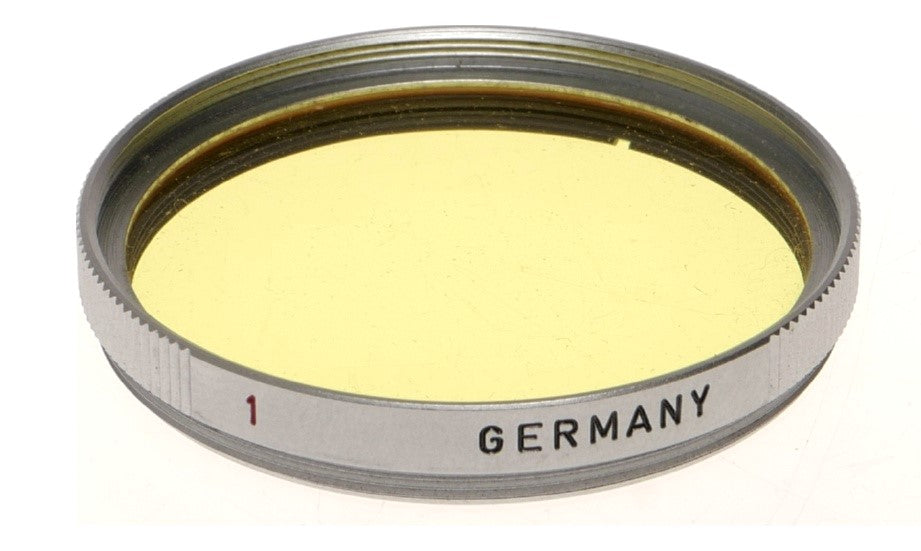 Leica Ernst Leitz Wetzlar Yellow Filter 1 Germany Screw - View 5