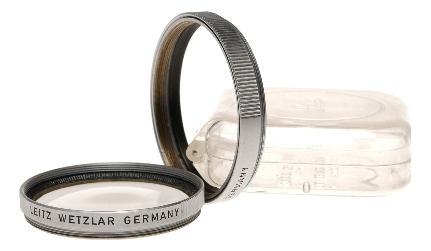 Leica Leitz Wetzlar Germany Filter Rings Set with Case - View 2