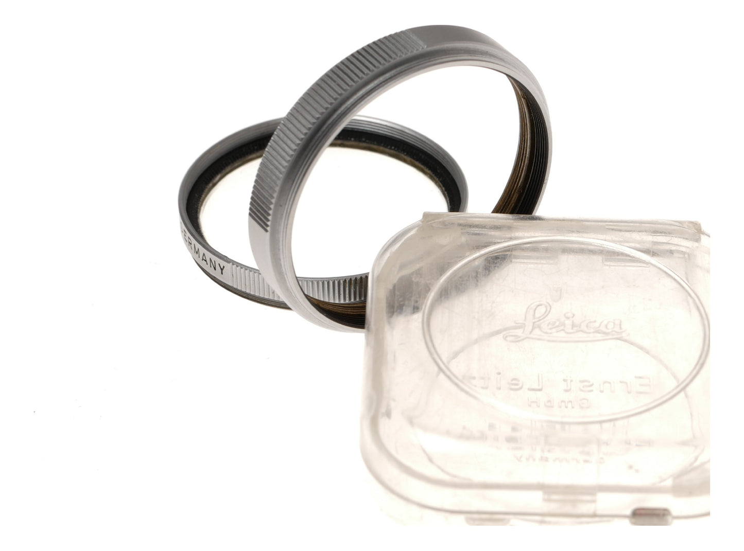 Leica Leitz Wetzlar Germany Filter Rings Set with Case - View 3
