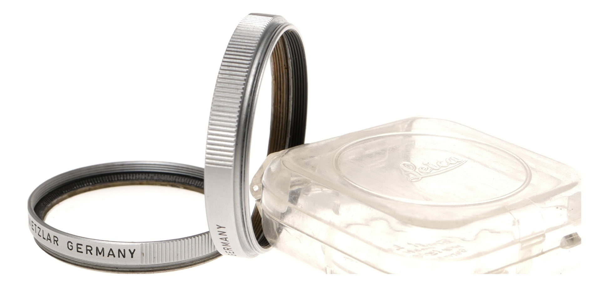 Leica Leitz Wetzlar Germany Filter Rings Set with Case - View 6