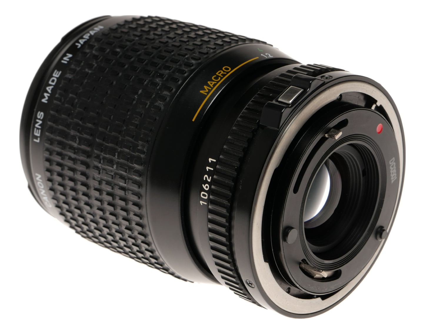 Canon FD 35-105mm f/3.5-4.5 Macro Zoom Lens - View 3